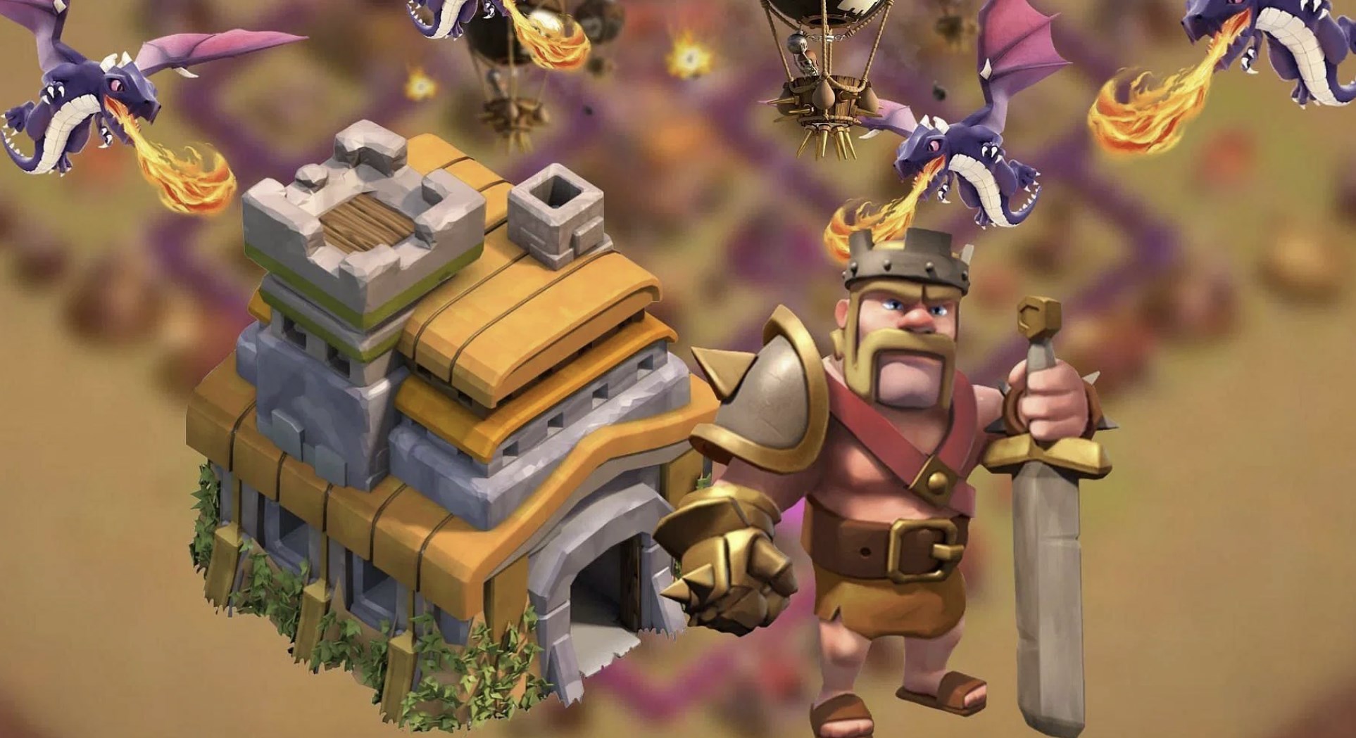 Dominate the Battlefield with Dragons in Clash of Clans and Trustworthy Account Solutions from iGV!