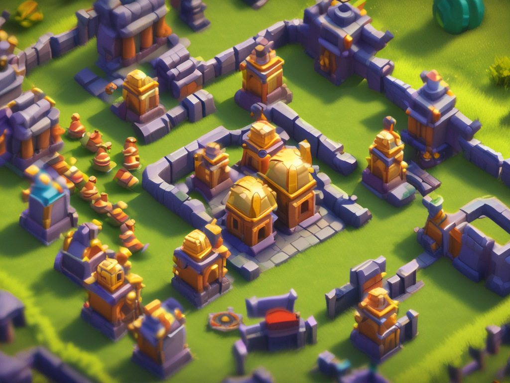 POV: The Grand Warden Using Tactical View to Assess Loot in Opponent’s Storages in COC