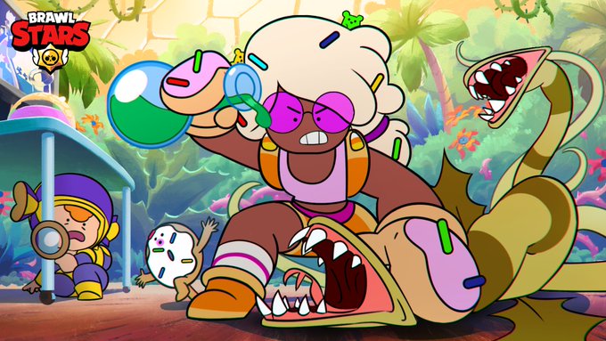 The sweet Sugarplum Rosa is now available in Brawl Stars