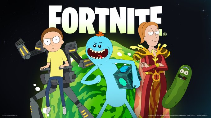 Fortnite x Rick and Morty: Iconic Characters Unite