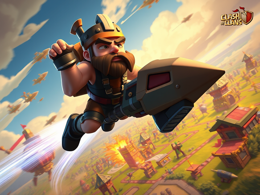 Unleash the Power of Jetpack Warden in Clash of Clans