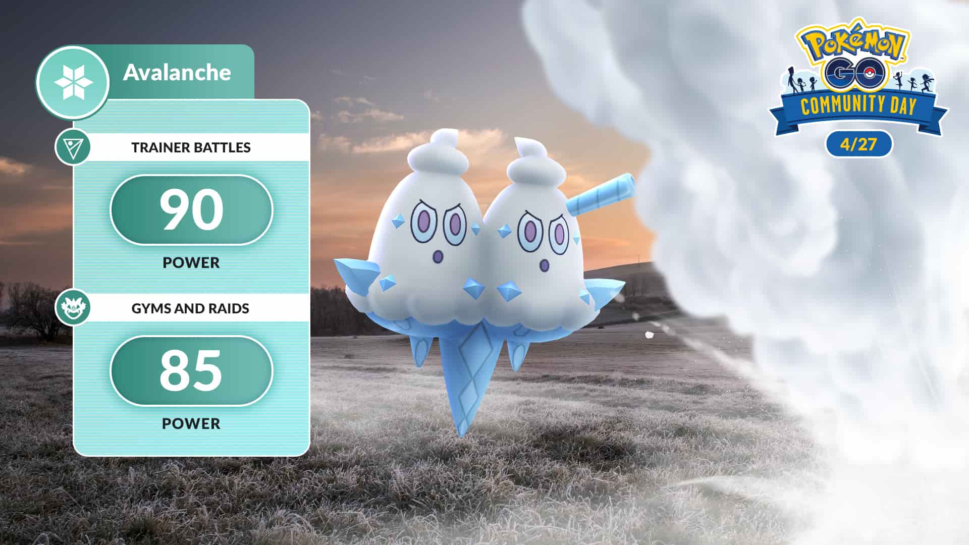 ​​Unlock Avalanche Vanilluxe in Pokémon GO Community Day: Account Strategies​