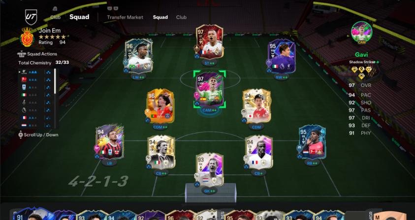 FC 25 Shapeshifter 97 Gavi Player Review