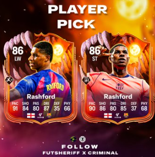 FC 26 Marcus Rashford SBC Leaked