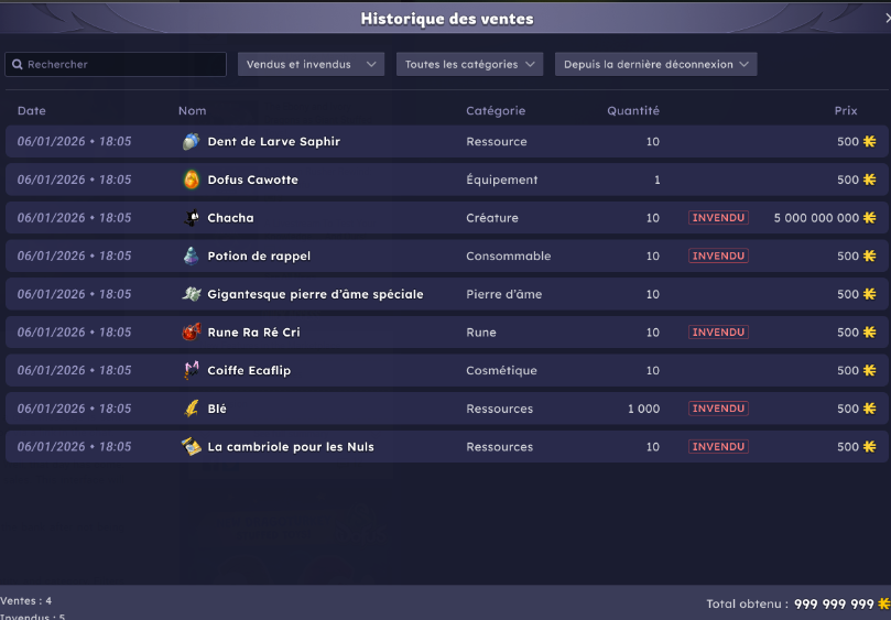 Dofus Update 3.5 Marketplace and Soul Stone Changes