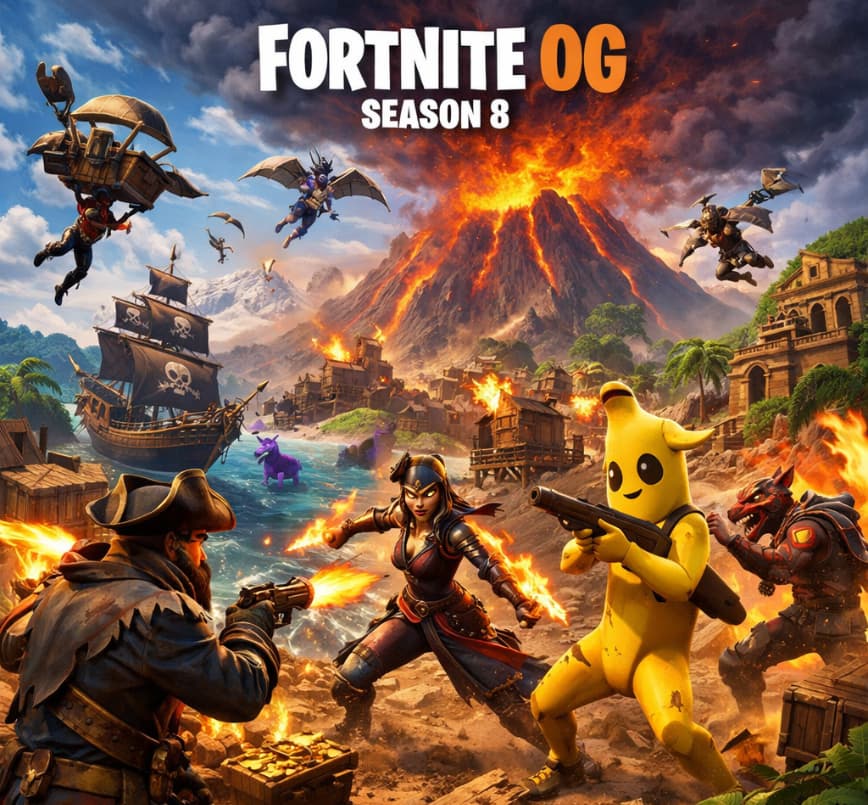 The Pirates Are Back: Why Fortnite OG Season 8 Feels Like Coming Home