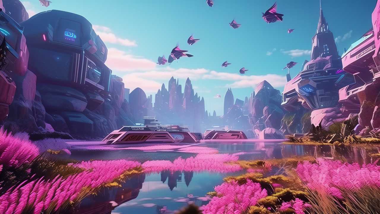 L'aggiornamento NMS Swarm aggiunge una costruzione simile alla Morte Nera.