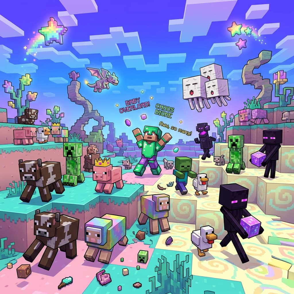 （Minecraft ）The Most Creative Year of Updates Yet