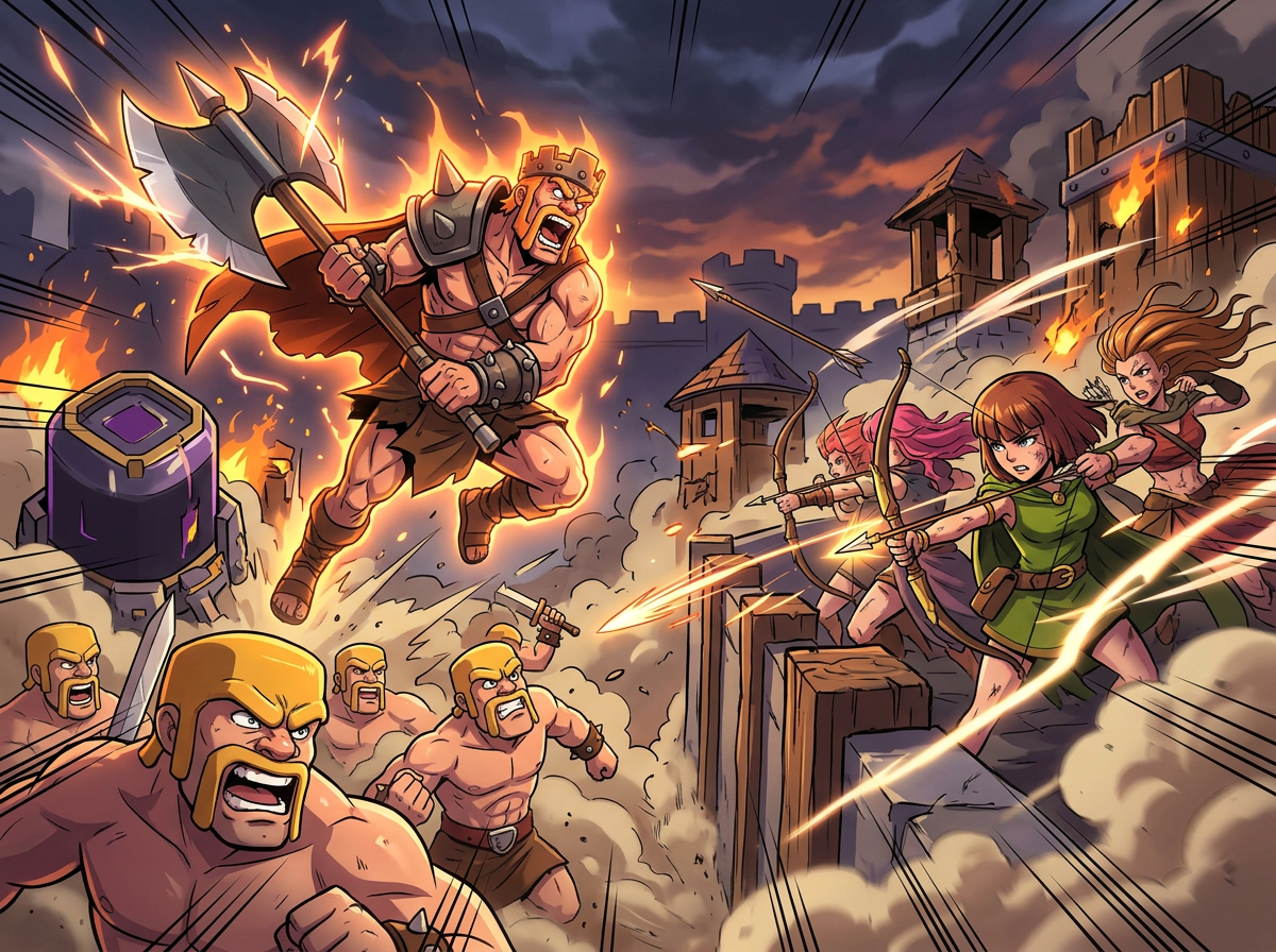 Clash of Clans: June Anime Fury Season