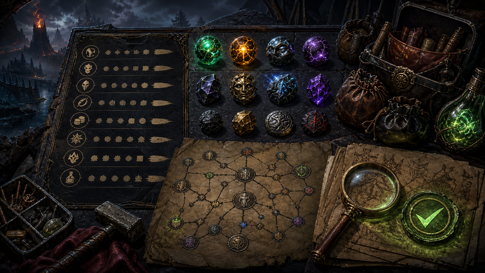 Path of Exile 2 League Start Currency Checklist